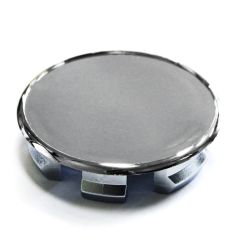 Chrome plastic center cap rim