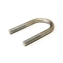 2" x 4 1/2" round U-bolt 1/2" stem