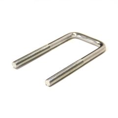 2" x 4 1/2" square U-bolt 3/8" stem