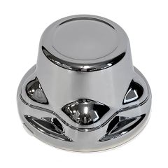3 3/4" 5 holes tall chrome center cap clip