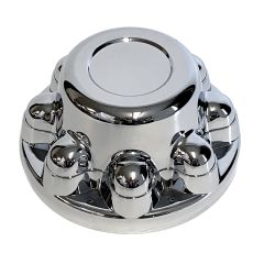 1/2" 8 holes chrome center cap clip for studs