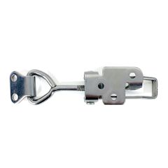 Attache ajustable de 4,7" barrable en acier inoxydable