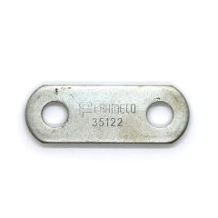 2 1/4" x 1/4" short zinc shackle link