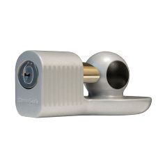 1 7/8" to 2 5/16" chrome coupler lock MASTER LOCK