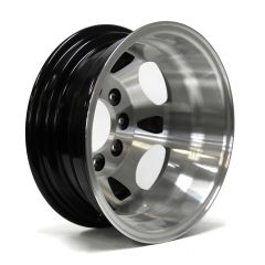 16" x 5 3/4" 8 holes 3960 lbs aluminum double rim