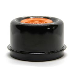 Mobile home black dust cap and orange rubber E-Z Lube FRAMECO