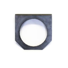 Support de lumière ronde 4 1/4" acier