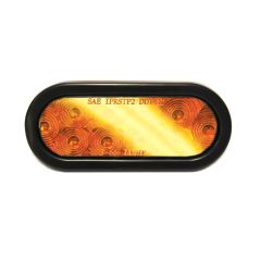 Lumière de position LED de 6 1/2" x 2 1/4" ambre 10 diodes