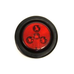 2" 3 diodes red LED clearance light