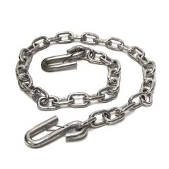 Chaîne de sécurité de 5/16" x 54" 2 crochets à loquet 7,6K RAM