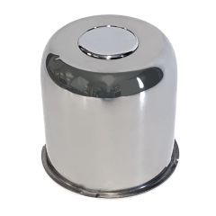 Centre de roue 8 trous chrome pilot de 5 1/8"