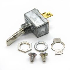 2 positions 50A 2 screws chrome toggle switch TECHSPAN
