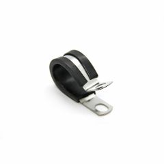 3/4" x 1/2" rubber insulated steel clamp (10) TECHSPAN