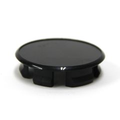 Black plastic center cap rim