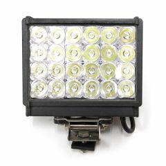 Lampe de travail LED de 5 1/2" x 6 3/4" claire 24 diodes 500W