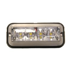 4 7/8" x 2" 4 diodes 9-36V clear emergency LED light (strobe)
