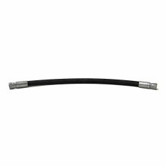 Boyau hydraulique de 17" 2 côtés droits