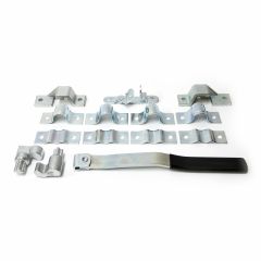Cam lock door without tubing