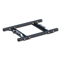 GM puck system fifth wheel adapter with 2011-2025 Silverado Sierra F-250/350 standard rails CURT