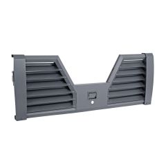Black cargo management louvered tailgate for 2009-2013 Ram DEEZEE