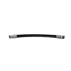 17" hydraulic hose with 1/2" M-NPT / 3/8" F-JIC