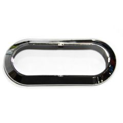 Contour 6 1/2" oval chrome