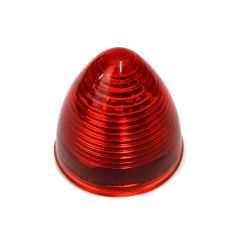 2" (conical) 9 diodes red LED clearance light