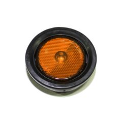 Lumière de gabarit LED de 2 1/2" ambre 4 diodes avec réflecteur