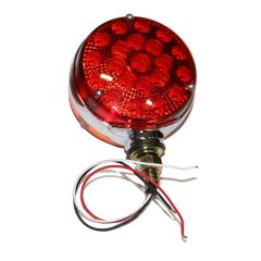 Lumière de position LED 2 faces de 4" ambre et rouge 21 diodes
