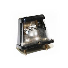 Clear plastic Inc. licence light