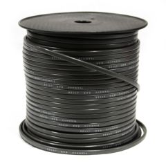 Fil à 2 brins 12 GA noir/blanc gainé plat noir 500' SMARTOW