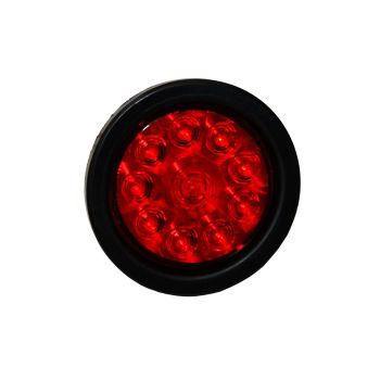 Lumière de position LED 4" rouge 10 diodes Lumière de position LED 4" rouge 10 diodes