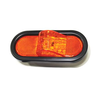 Lumière de position LED de 6 1/2" x 2 1/4" ambre 15 diodes Lumière de position LED de 6 1/2" x 2 1/4" ambre 15 diodes