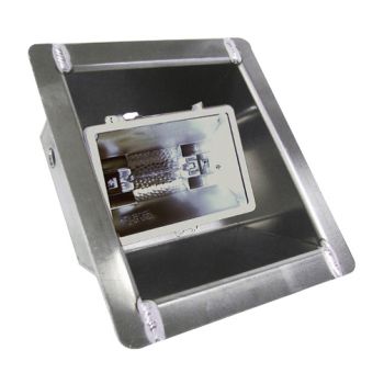 8 3/4" x 9 3/4" x 4 1/2" 150W built-in work light 8 3/4" x 9 3/4" x 4 1/2" 150W built-in work light
