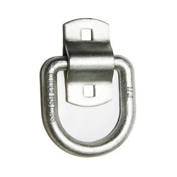 Anneau d'arrimage à boulonner de 10K 1/2" x 3 1/4" x 3 1/2" zingué Anneau d'arrimage à boulonner de 10K 1/2" x 3 1/4" x 3 1/2" zingué