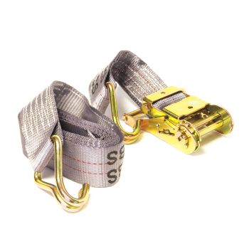 2" x 15' 1.46K ratchet strap with J-hook SMARTOW