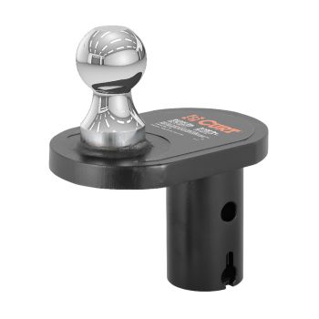 2 5/16" double lock Gooseneck ball 4" offset rearward CURT 2 5/16" double lock Gooseneck ball 4" offset rearward CURT