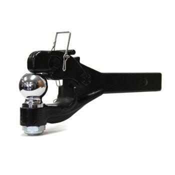 2" x 2" ball mount with 6-ton pintle and 2 5/16" trailer ball SMARTOW 2" x 2" ball mount with 6-ton pintle and 2 5/16" trailer ball SMARTOW