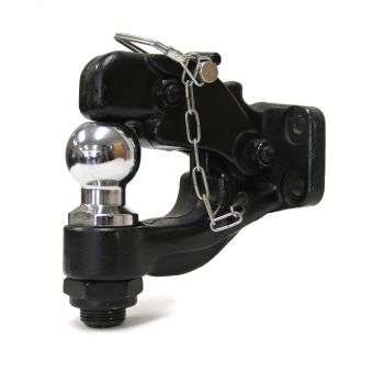 8-ton pintle hook and 2" trailer ball SMARTOW 8-ton pintle hook and 2" trailer ball SMARTOW