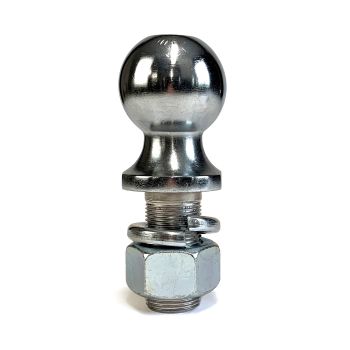2 5/16" chrome trailer ball 15K 1-1/4" x 2 1/2" shank SMARTOW 2 5/16" chrome trailer ball 15K 1-1/4" x 2 1/2" shank SMARTOW