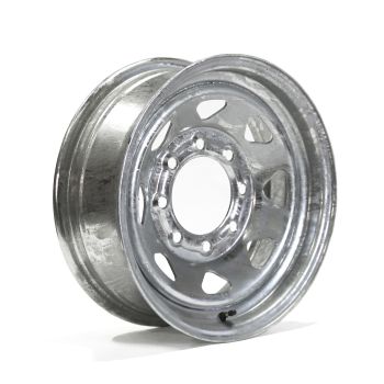 16" x 6" 8 holes 4080 lbs galvanized rim 16" x 6" 8 holes 4080 lbs galvanized rim