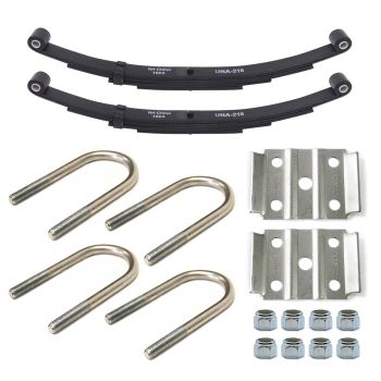 Ensemble de ressorts 5K à 2 yeux 4L 25 1/4" x 1 3/4" pour tube de 2 3/8" avec quinc. Ensemble de ressorts 5K à 2 yeux 4L 25 1/4" x 1 3/4" pour tube de 2 3/8" avec quinc.