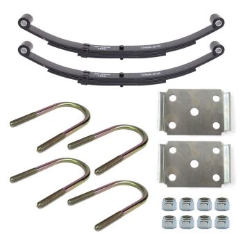 Ensemble de ressorts 3,5K à 2 yeux 3L 23 1/8" x 1 3/4" pour tube de 3" avec quinc. Ensemble de ressorts 3,5K à 2 yeux 3L 23 1/8" x 1 3/4" pour tube de 3" avec quinc.