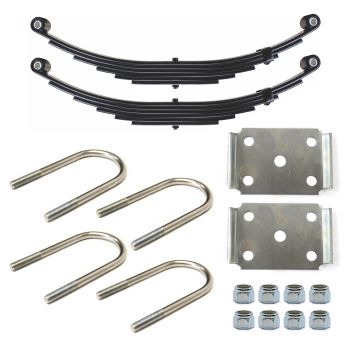 Ensemble de ressorts 6,7K à 2 yeux 6L 25 1/4" x 1 3/4" pour tube 3" avec quinc. Ensemble de ressorts 6,7K à 2 yeux 6L 25 1/4" x 1 3/4" pour tube 3" avec quinc.