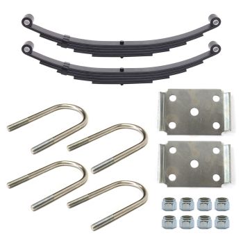 Ensemble de ressorts 5K à 2 yeux 5L 26" x 1 3/4" pour tube 3" avec quinc. Ensemble de ressorts 5K à 2 yeux 5L 26" x 1 3/4" pour tube 3" avec quinc.