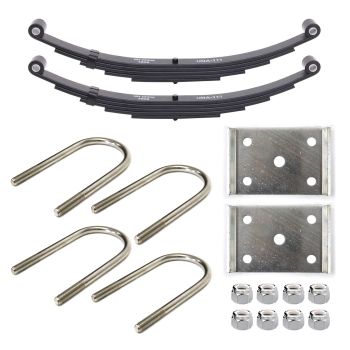 Ensemble de ressorts 6K à 2 yeux 5L 25 1/4" x 1 3/4" M.H. pour tube 3 1/2" avec quinc. Ensemble de ressorts 6K à 2 yeux 5L 25 1/4" x 1 3/4" M.H. pour tube 3 1/2" avec quinc.