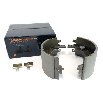 12 1/4" x 5" 12K-16K LH hydraulic brake shoe kit (in box) FRAMECO