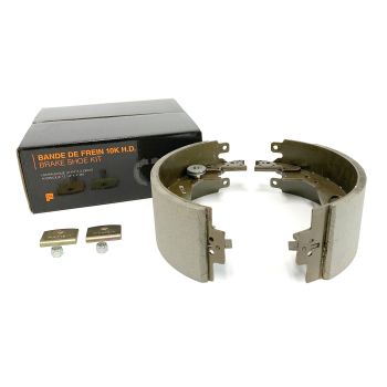 12 1/4" x 4" 10K HD RH hydraulic brake shoe kit (in box) FRAMECO
