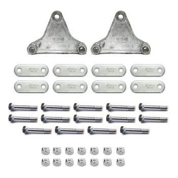 Quincaillerie double 2K-3,5K avec liens mobiles longs sans main d'attache Quincaillerie double 2K-3,5K avec liens mobiles longs sans main d'attache