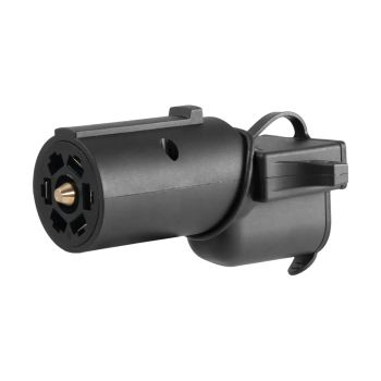 Adaptateur 7 brins (véhicule) à 4 brins plats (remorque) avec alarme de recul Adaptateur 7 brins (véhicule) à 4 brins plats (remorque) avec alarme de recul